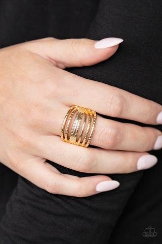 Gold Basic Maverick Ring