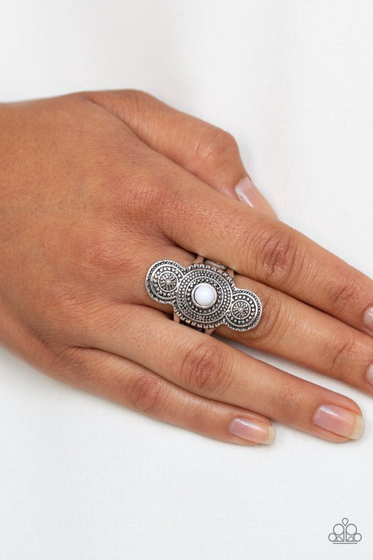 Desert Mandalas - White Ring