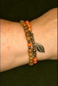 Wonderfully Woodland - Orange Bracelet