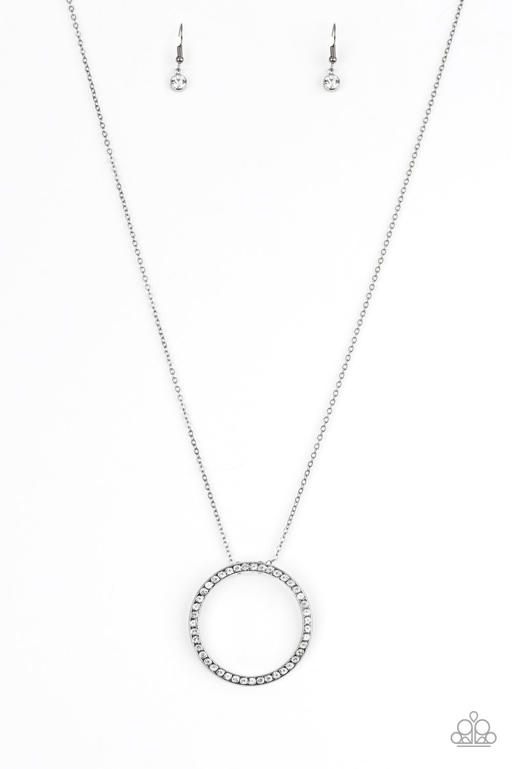 Center Of Attention - Black Necklace