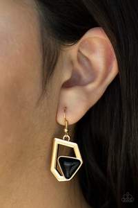 GEO-ing, GEO-ing, Gone - Gold Necklace