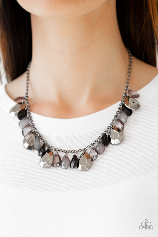 Hurricane Season - Black Necklace