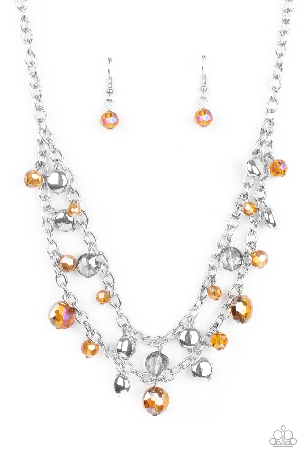 Ethereally Ensconced - Brown Necklace