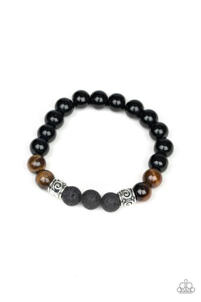 Mantra - Brown Bracelet