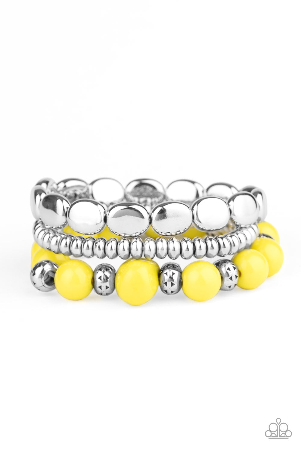 Prismatic Pop - Yellow Bracelet