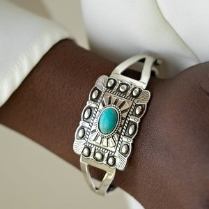 Big House On The Prairie - Blue Bracelet