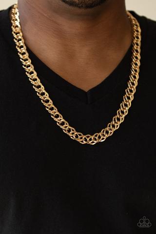 Undefeated - Gold Necklace